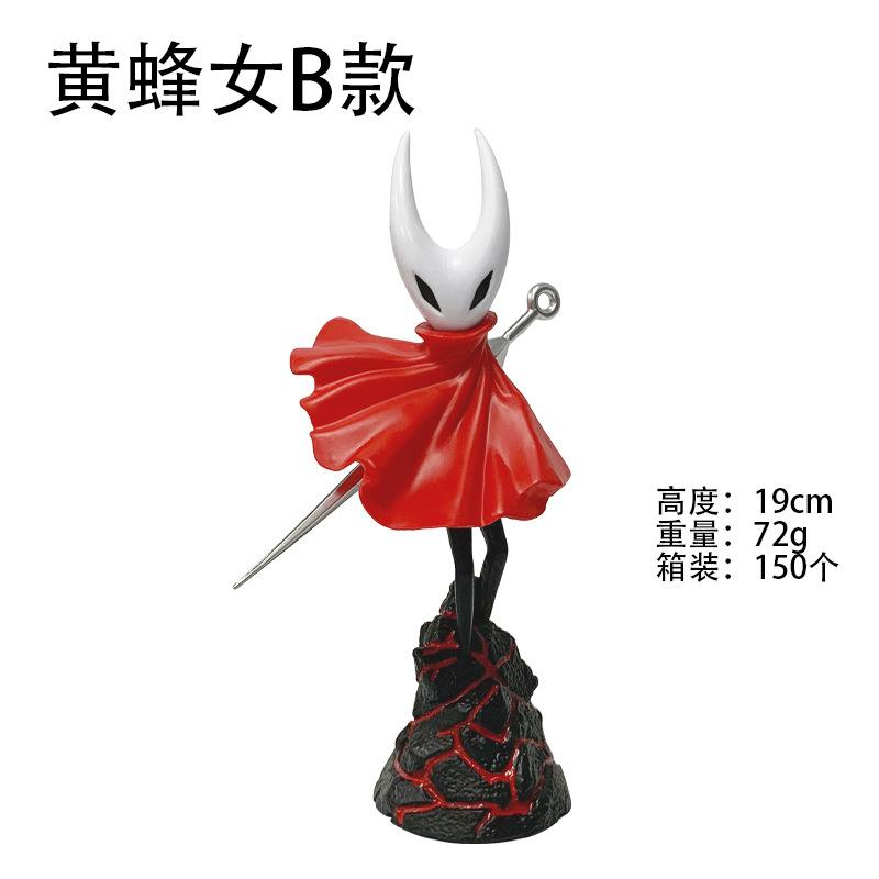 Hollow Knight Battle Version Action Figures The Knight Hornet Quirrel Grub Collectible Model Desktop Ornament For Game Fans