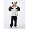 GU by Uniqlo Kinder Marshmallow Feel Full Zip Hoodie Panda