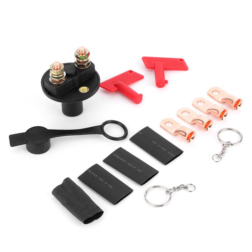 Battery Kill Switch Disconnect Isolator Anti Leakage Protection for Car Truck SUV Caravan