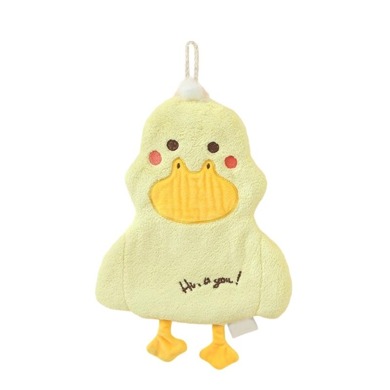 Animal Lover Essential Soft Corals fleeces Hanging Hand Towel Fast Absorbing and Easy to Cleans for Bathroom Kitchen