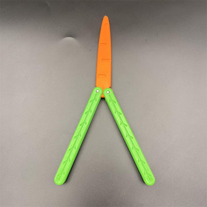 Jucărie Morcov Fluture Luminos Plastic 3d Creativ Decompresie Cadou Copii