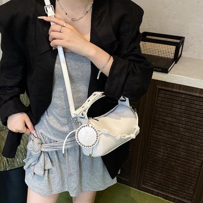 Niche Girl Handbag Small Bag New Summer Pillow Bag Simple and Versatile Single Shoulder Messenger Bag