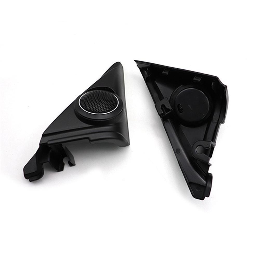 2Pcs Car Front Door Trumpet Tweeter Speaker Cover Fit For Honda Accord 2018-2021