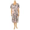 Luxurious Print Orhwa Cup Dress Ogn9337
