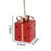 Navidad With Light Christmas Gift Pendant Hanging Gift Bag Christmas Tree Pendant Party Supplies Glowing Xmas Ornaments New Year