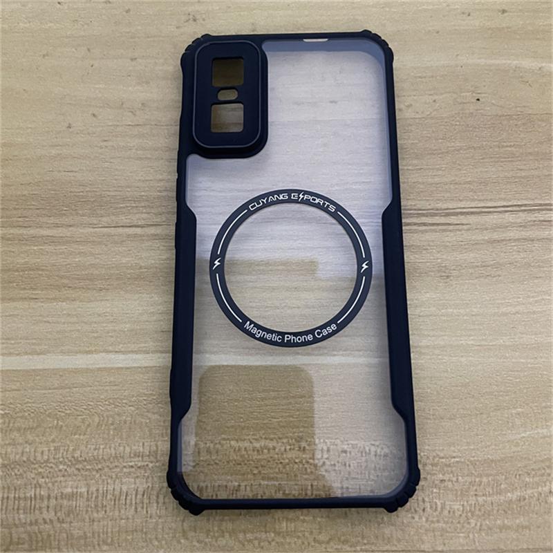 Case For Infinix GT 30 Pro Case Magnetic For MagSafe Clear Cover For Infinix GT30 Pro 5G Acrylic Protect Shell Shockproof Bumper