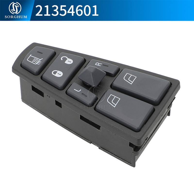 Left Electric Window Switch For VOLVO FH12 FM12 FM9 FH FM VNL 24V 20752918 20953592 20455317 20452017 21354601 21277587 20568857