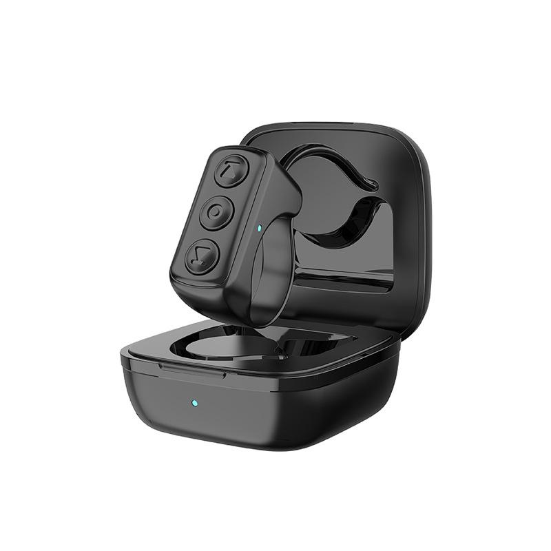 

Bluetooth Умное кольцо Перелистыватель страниц для iPad/Приложения Kindle/iPhone/Android (черный)