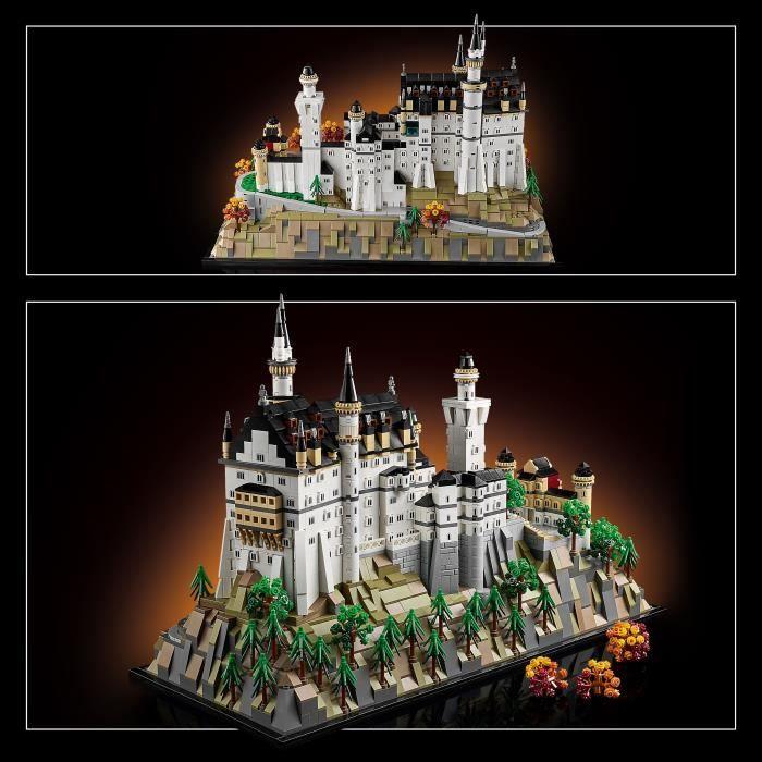 LEGO Architecture 21063 Le Château de Neuschwanstein - Set de Construction pour Adulte