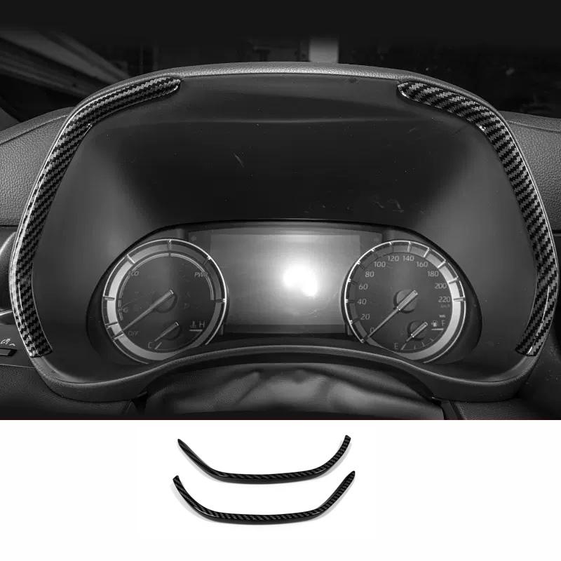 For Toyota Highlander    ABS carbonfiber look window lift swtich trument Console Gear Water Cup  Air Vent Trims