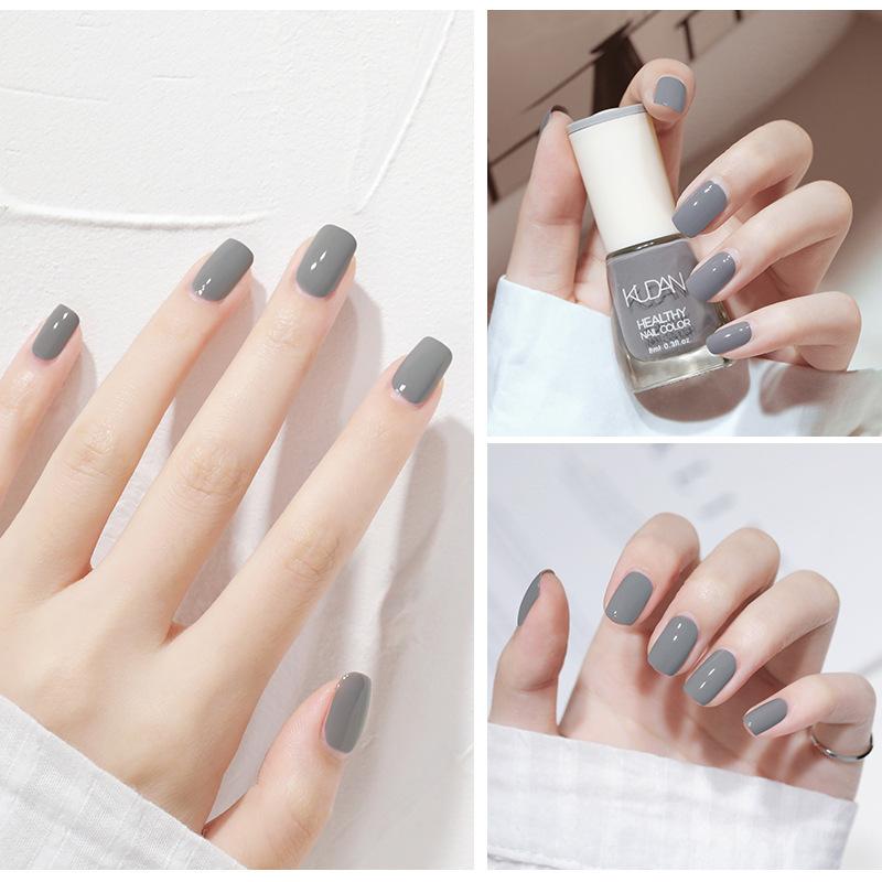 Lakier do paznokci Nie wymaga pieczenia Szybkoschnący Długotrwały Niełuszczący się Oleisty Wodoodporny Biały Lakier do paznokci Niepękający