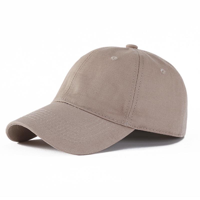 Trendy Soft Cotton Duckbill Cap: Unisex Japanese-Style Baseball Cap with Sun Protection