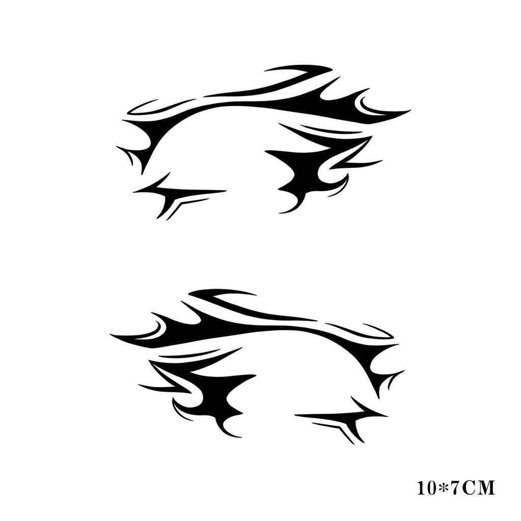 Eyelid Eyeliner Eyebrow Makeup Stickers Premium Face Party Festival Temporary Tattoo Stickers