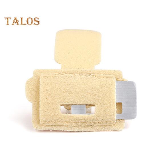 Toe Separator Bunion Corrector Big Toe Spacer Hammer Toe Straightener Fabric Lining Splint with Built-in Aluminum Plate Support for Overlapping Toes