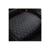 Car Seat Cushion Front And Rear Set 3 Pieces Add Style To Your Car Black Fabric Black