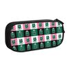 Iota Phi Lambda Checkered Plaid  Pencil Cases for Boy Girl Large Capacity 1929  Pen Box Bag Stationery