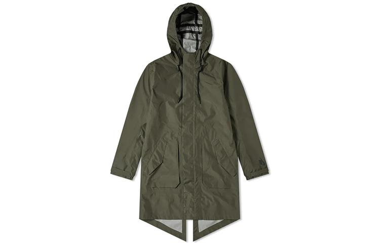Nike Parka Coats Men s Army Green Hooded Moderate AJ1993-325 M