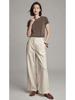 2026 Hangzhou Silk Lyocell Short Sleeve Women's Close-Fitting Round Neck T-shirt