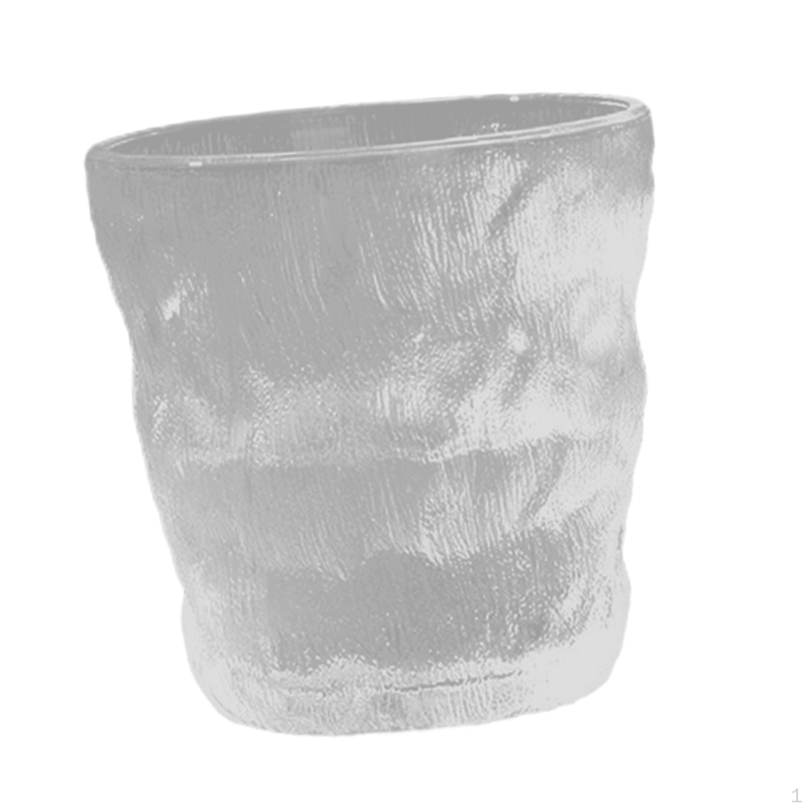 Clear Glass Cup for Cold Beverages - Durable and Stylish Drinkware Cocktails, Iced Coffee, Short