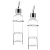 2Pcs 180Ml Leak-Proof Hanging Pet Water Fountain for Rabbits Hamsters Chinchillas Safe Bpa-Free Drinking Bottle Easy Clean