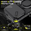 Shockproof Armor Case For Xiaomi Poco F8 Pro PocoF8 Ultra Car Magnetic Ring Stand Slide Camera Lens Cover For Poco F8Pro F8Ultra