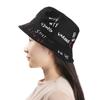 Summer Outdoor Harajuku Graffiti Hat Fisherman Hat Bucket Hat Hip Hop Cap