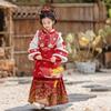 Huatiancai Phoenix Perching Girl's Hanfu Set