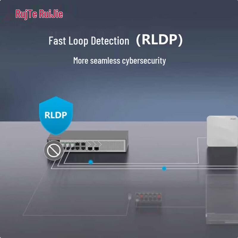 Ruijie RG-S2906-10GT2MS-P-L 10-Port Gigabit Managed PoE Switch
