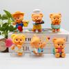 Butter Lovable Bear Pvc Figurine For Creative Desk Decor And Trendy Collectible