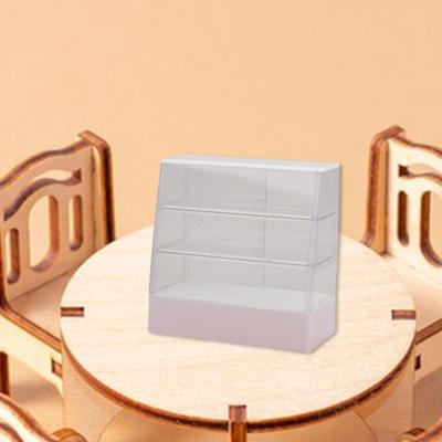 1/12 Mini Dollhouse Cake Display Cabinet Model Furniture Pretend Play Toy Tiny Ornament Micro