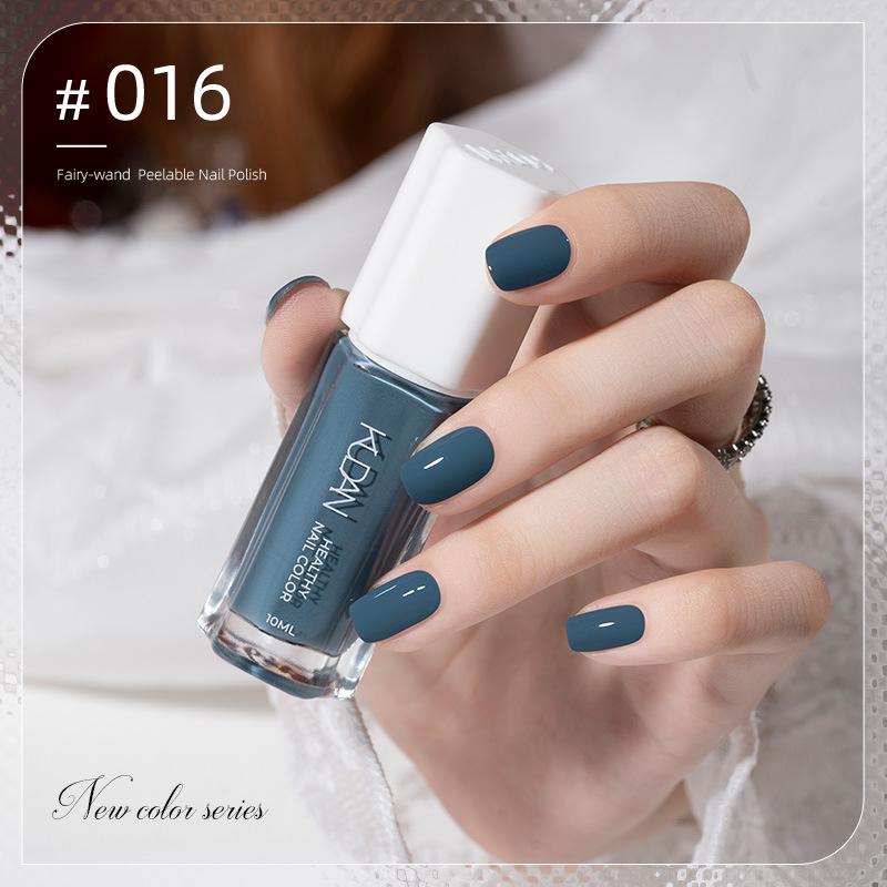 10ML Peel Off Water-Based Nail Polish – Quick Dry, No UV Lamp Needed, Breathable & Removable, Glossy Finish