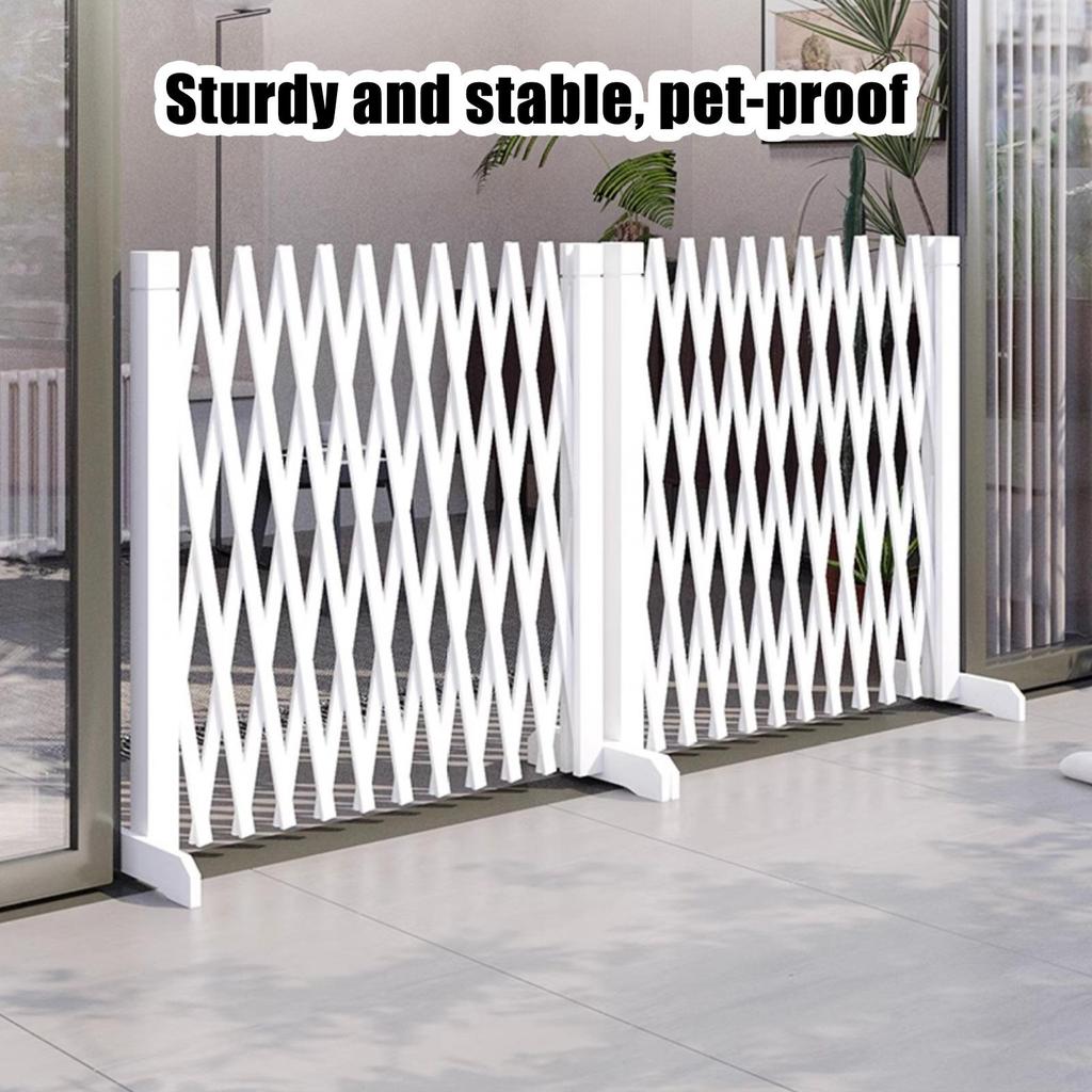 Binnen Huisdierhek Geen Boren Houtenhek Opvouwbare Veiligheidsdeurhek Voor Huisdieren Voor Garage Slaapkamer Hal Portiek Woonkamer Appartement