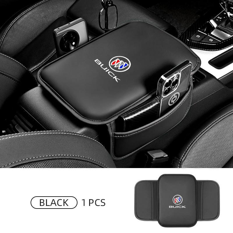 

PU Leather Car Armrest Cushion With Storage Bag Auto Accessories For Buick LaCrosse enclave royaum Park Avenue Envista GL8 GL6