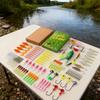 Merry Christmas Advent Calendar Fishing Christmas Countdown, Fishing Tackle Advent Calendar For Fish Adult Men Teen Boys -Day Countdown