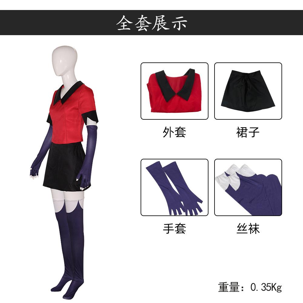 Hazbin Hotel Full Series Cosplay Costume, Lucifer, Charlie Morningstar & Niffty Outfit