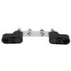 Bus Bar Stud Terminals - Qiilu 100Amp 12~48V 4 Stud Bus Bar Electrical Terminal Junction Block
