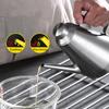 Stainless Steel Oil Bottle Oil Pourer Leakproof Seasoning Pot Kitchen Sauce Dispenser Strainer Container Storage Jars For Spice