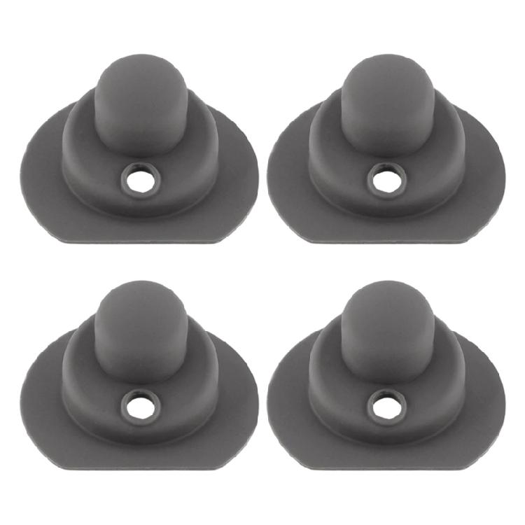 Set med 4 Silikonlockskydd Toppar Packningar För Vattenflaskor Läckagesäker Försegling Ersättning för Isolerade Muggar