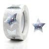 1 Roll PresentStar Sealing Stickers Flash Gradient Color Pretty School Classroom Kids Reward Decals