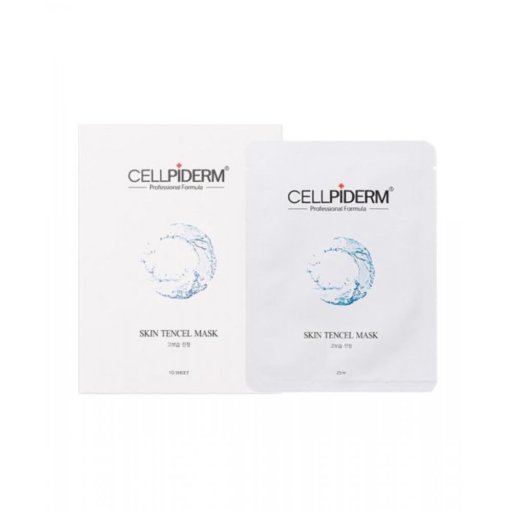 Cellpiderm Skin Tencel Mask 25ml X 10sheet NONE