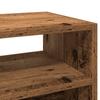 Console Table with Rustic Wood Look 78 x 30 x 80 cm Particleboard
