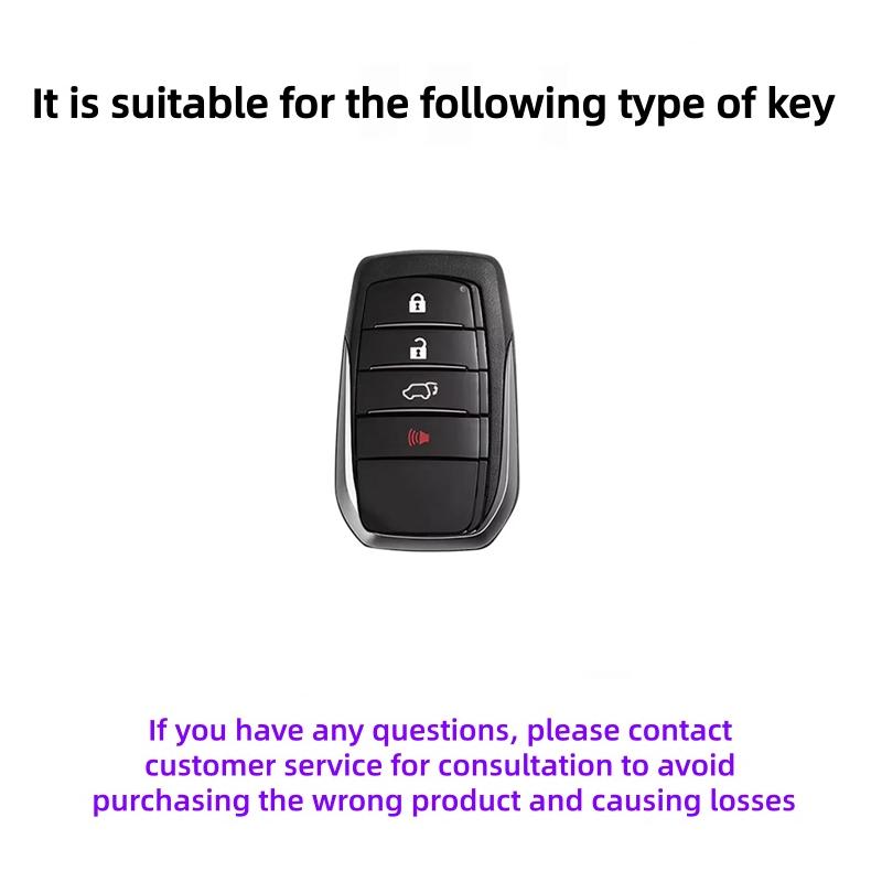 TPU Car Remote Key Case Cover Protect Shell Fob For Toyota CHR Hilux Fortuner Land Cruiser 200 Camry Corolla Crown RAV4 Highland