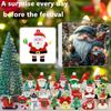 Enhanced Gnome Christmas Advent Calendar 20 Day Christmas Countdown Calendar Featuring 12 Gnome Figures Decorating A Christmas Tree Suitable For Boys