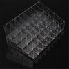 40 Lattice Transparent Makeup Display Rack Lipstick Stand Rack Cosmetic Organizer Holder Cosmetic Jewelry Box Holder