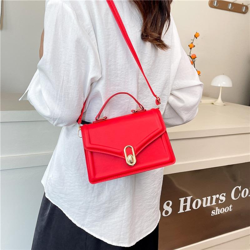 Fashion High-end Small Square Bag Summer New Niche Casual Commuter Messenger Bag Trendy Shoulder Bag