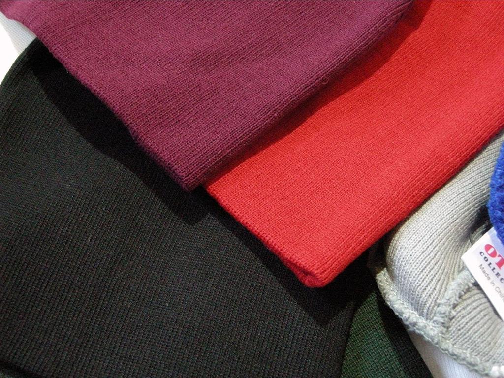 Otto Single Solid Cotton Knit Cap (Maroon/Wine)