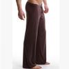 Men's Breathable Loose Pajama Pants - Smooth, Cool, and Casual Long Home Wear