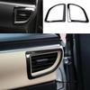 2X Glossy Black Air Outlet Vent Trim Dashboard L&R For Toyota Corolla 2014-2016