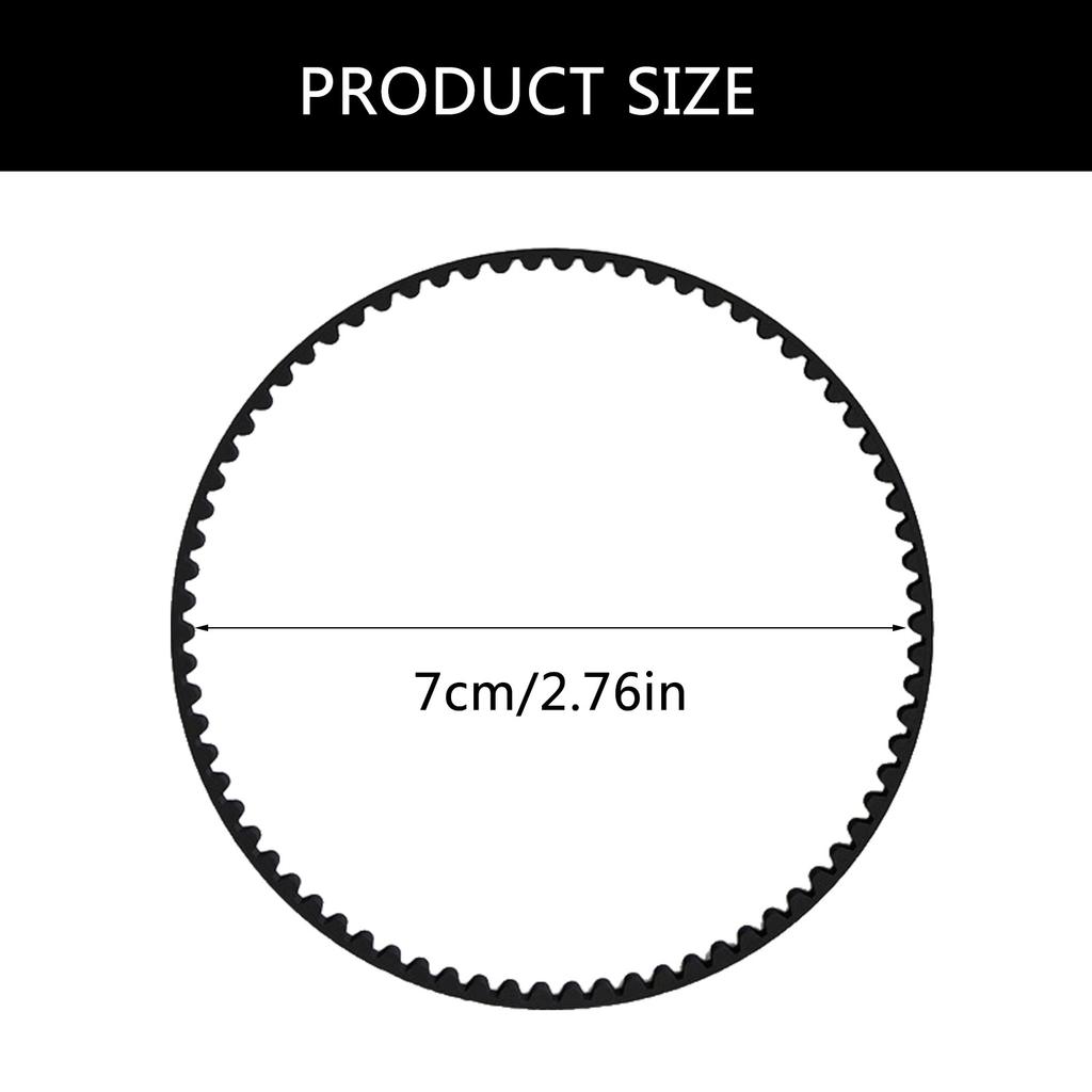 2/4 ks Náhradní vakuové řemeny Vakuový gumový hnací řemen pro 3M180 3M186 3M198 3M201 3M207 3M210 Roboty na čištění podlah