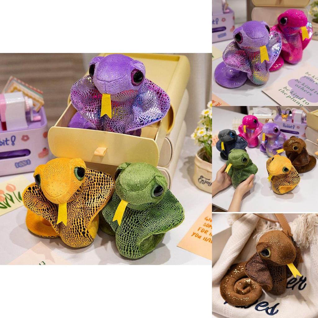 Adorable Plush Snake Doll Soft And Cuddly Serpent Toy For Kids In Various Colors